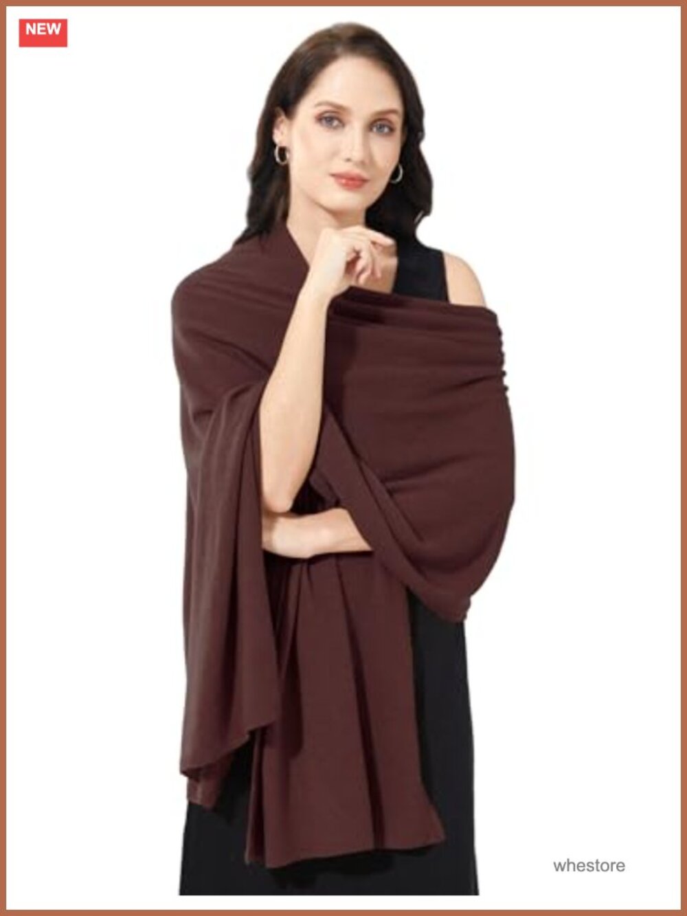 Extra Large Cashmere Wool Wrap Stole Scarf Shawl for Women